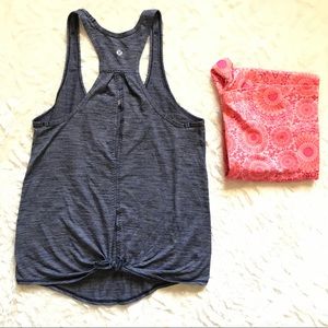 Lululemon Salute The Sun tie back tank
